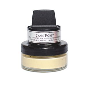 Pasta de Mica con aplicador Cosmic Shimmer:  OPAL POLISH GOLDEN  GLOW   50 ml