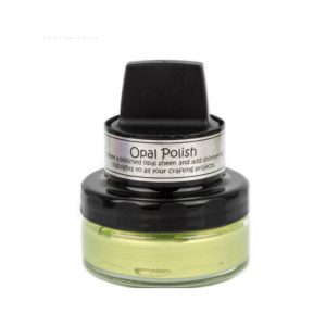 Pasta de Mica con aplicador Cosmic Shimmer:  OPAL POLISH  GREEN LEMONS  50 ml