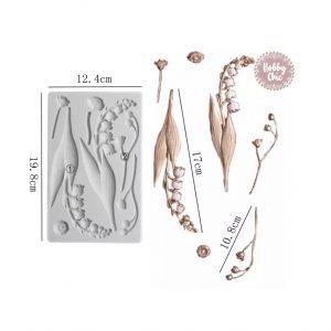 Gran Molde de silicona LIRIO DEL VALLE    1u