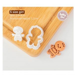 Mini Cortador con marcador  JENGIBRE FEMENINO.   1set
