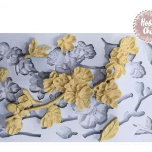 Gran Molde de silicona  FLORES  DE CEREZO    1u