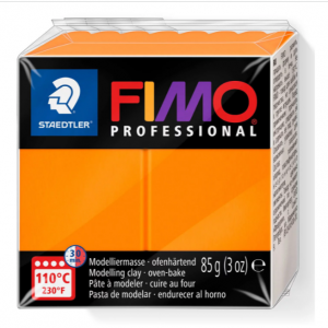 FIMO profesional color   NARANJO.    85g