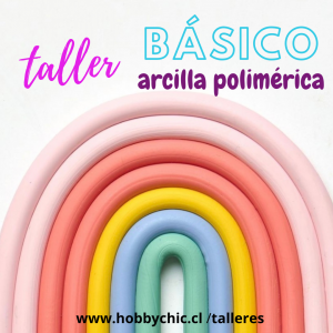 Taller  accesorios  arcilla polimérica.  3 clases:  sábados 9,16 y 23 de Mayo 2026