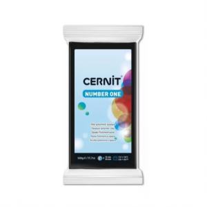 Cernit NUMBER ONE    color  NEGRO     500g