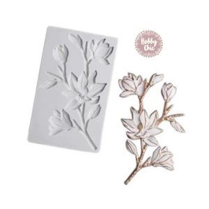 Gran Molde de silicona MAGNOLIAS 2 .    1u