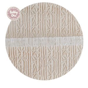 Rodillo de acrílico para texturar diseño:    BAMBÚ    1u