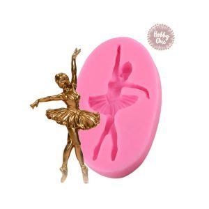 Molde de silicona  modelo BAILARINA   1u