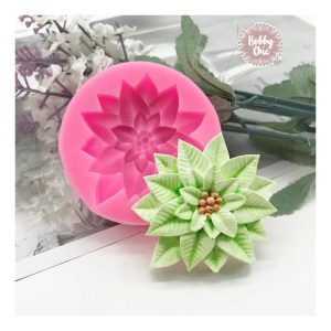 Molde de silicona  POINSETTIAS    1u
