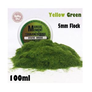 Pasto Electrostático  para escenas   5mm VERDE OSCURO     100ml