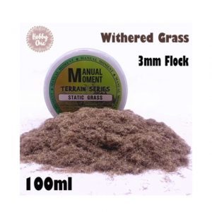 Pasto Electrostático  para escenas   3mm MARRÓN     100ml