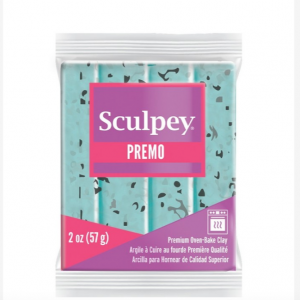 Sculpey Premo  57 g   TURQUESA GRANITO  1u