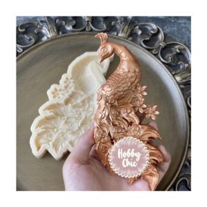 Molde de silicona   PAVO REAL        1u