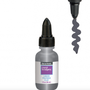 Arcilla  Líquida  CHARCOAL METALLIC    Sculpey.    30ml