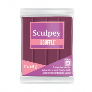 Sculpey Soufflé  48g    CABERNET     1u