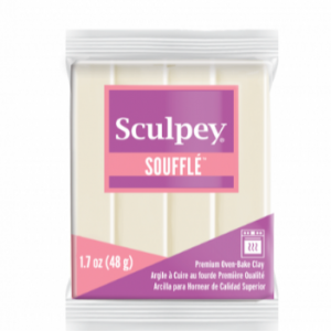Sculpey Soufflé  48g    IVORY    1u