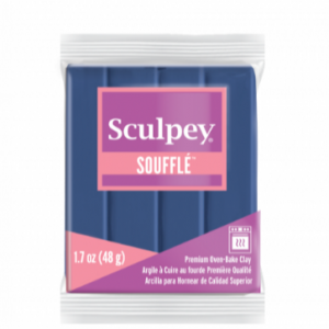 Sculpey Soufflé  48g    AZUL NOCHE    1u