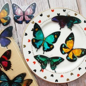 Láminas de PVC para decoupage  MARIPOSAS  .        1pack