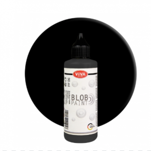 Viva Decor Blob Paint   BLACK     90ml          1u