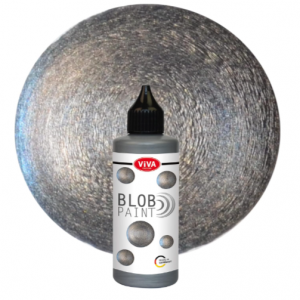 Viva Decor Blob Paint  STEEL   METALLIC       90ml          1u