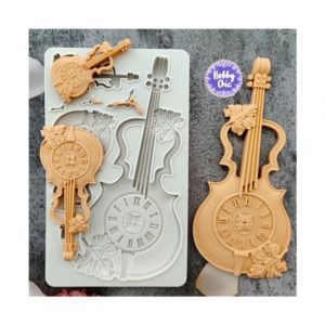 Molde  XXL de silicona VIOLINES   1u