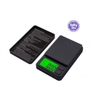 Mini báscula digital de bolsillo precisión  0.01-500g     1u