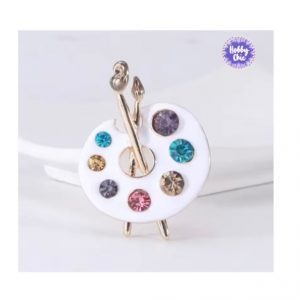 Pin  paleta pintura BLANCA  1u