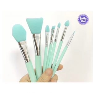 Set de 7 pinceles  de silicona     7u