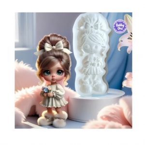 Molde de niñita  tierna      1u