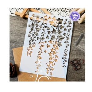 Sténcil de plástico  ENREDADERA   1u