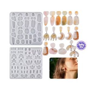 Set Moldes de AROS para resina           2 Sets