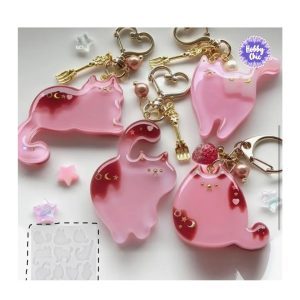 Molde GATITOS  LLAVERO   1u