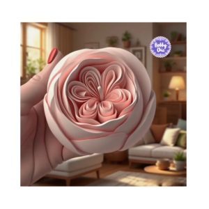 Molde de silicona  ROSA AUSTIN     1u