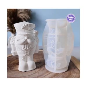 Molde  CASCANUECES EN 3D  VELAS  &  YESO.   1u