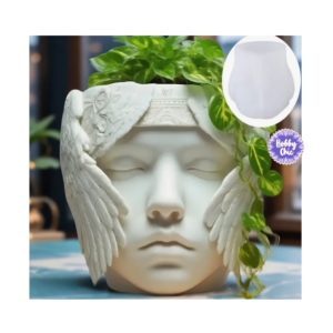 Molde    MACETERO  CABEZA ALADA       1u