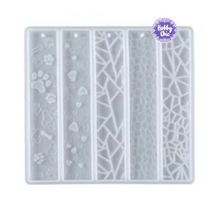 Molde de silicona MARCAPÁGINAS.  1u