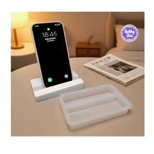 MOLDE  rectangular de silicona soporte para  TELÉFONO 1     1u