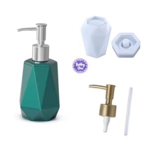 Molde de silicona JABONERA LIQUIDA con rociador.  1u