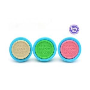 Molde de silicona jabón redondo 100% HAND MADE    1u