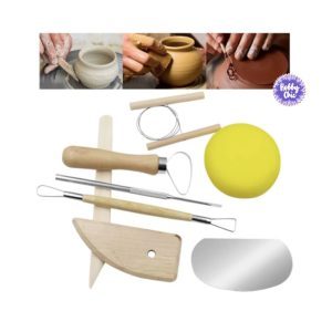 Set herramientas  esenciales para modelar    8 piezas