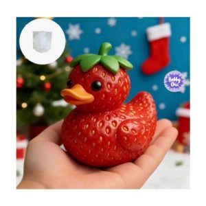 Molde de silicona  PATO FRUTA       1u