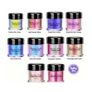 Kit de pigmentos en polvo  CAMALEÓN    10 colores  3g