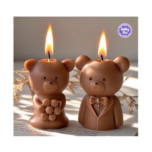 Pack de 2 moldes de silicona   NOVIOS OSITOS    1u