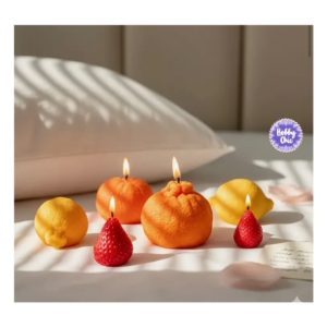 Pack de 3 moldes de silicona  FRUTAS       1u