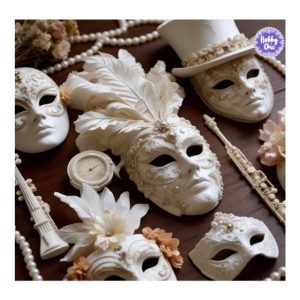 Molde máscaras Venecianas      1u