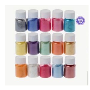 Pack pigmentos en polvo  15 colores 20ml
