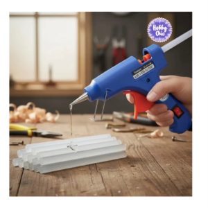 Pistola de Silicona 20W  7mm Profesional más 10 Barras