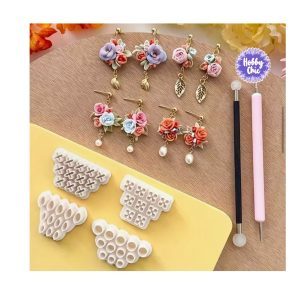 MINI CORTADORES  de pétalos de flor     4u