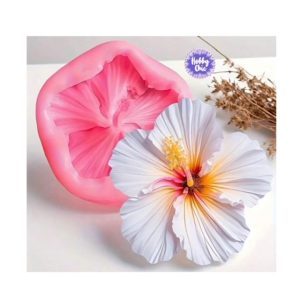 Molde  de silicona  FLOR  HIBISCO      1u