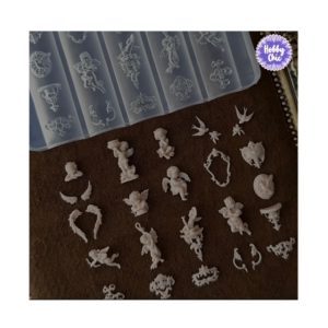 Molde de silicona  XXS MINI ÁNGELES    1u