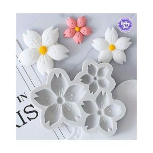 Molde  de silicona  FLOR DE CEREZO      1u